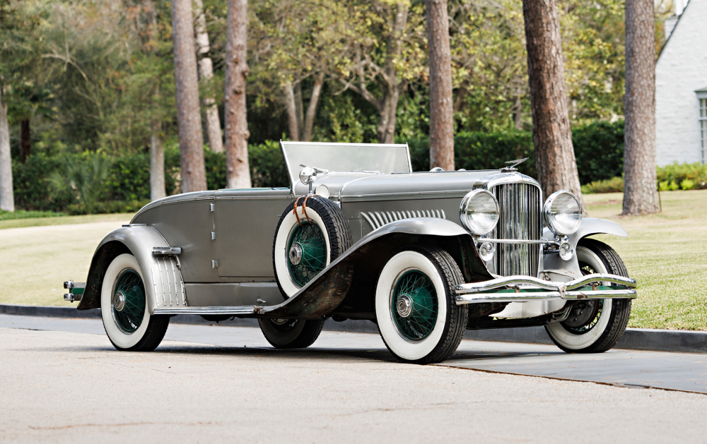 1931 Duesenberg Model J Disappearing-Top Convertible Coupe